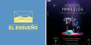 Imagen del cartel promocional de la obra en la que se aprecia 