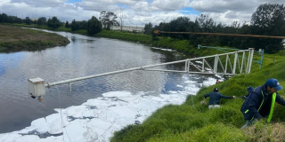 Operativos en el río Bogotá 