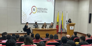 Taller de la Veeduría Distrital realizado en la Personería de Bogotá.