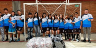 Foto de una escuela deportiva de la localidad de Santa Fe 