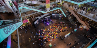 Foto del lanzamiento de GoFest  2026 en Ágora Bogotá.