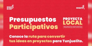 Imagen de los Presupuestos Participativos en Bogotá.