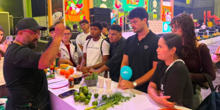 Foto del stand Bogotá en Sabor Barranquilla 2026.