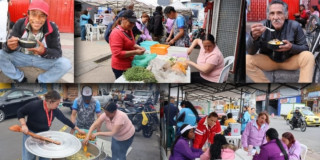 Foto de la jornada de 'Juntanza Comunitaria' con bienestar en el barrio 7 de Agosto de Bogotá.