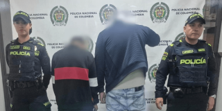Dos hombres capturados.