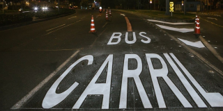Foto del Carril Preferencial de la calle 63