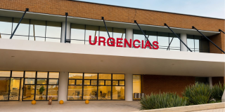 Foto de un hospital de Bogotá 