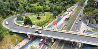 Foto de sector de la calle 100 en Bogotá 