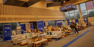 Foto de emprendimientos de 'Hecho en Bogotá' y empresas de 'Bogotá Corazón Productivo' en Corferias.