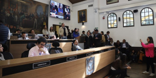Foto de la aprobación del Acuerdo por una 'Ciudad Inteligente' en Concejo de Bogotá