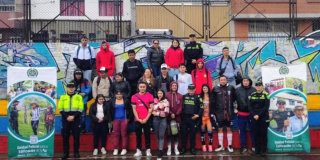 Foto de ciudadanos de la localidad de Usme