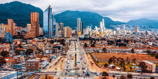 Panoramica del centro de Bogotá