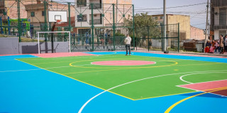 Foto de uno de los parques recuperados en Ciudad Bolívar, al sur de Bogotá.