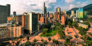 Panoramica del centro de Bogotá