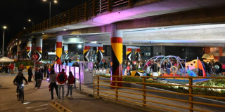 Bajopuente de la calle 63 con avenida Boyacá.