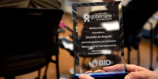 Fotografía del premio