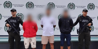Tres capturados de 'El Hampa' o 'Antitren'.