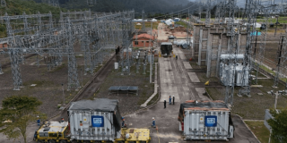 Foto que muestra la Subestación Nueva Esperanza