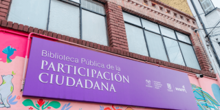 Imagen de aviso exterior 'Biblioteca Pública de la Participación Ciudadana' 