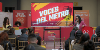 Lanzamiento del pódcast 'Voces del Metro'.