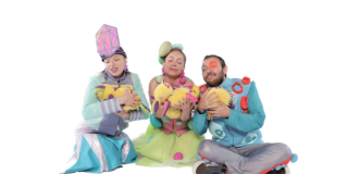 Imagen de los protagonistas de la obra del Programa Nidos.