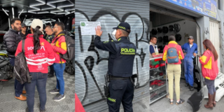 Foto de operativo en Barrios Unidos.