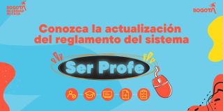 Imagen gráfica con el texto: conozca la actualización del reglamento del sistema 