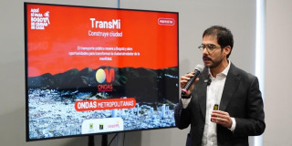 Foto de Pedro Mauricio Gutiérrez, gerente general de TransMilenio 