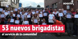 Foto de brigadistas de Rfael Uribe Uribe 