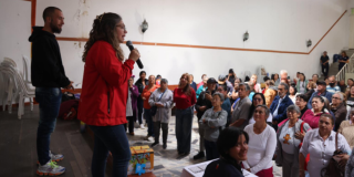 Foto de una atividad que se hace en la localidad de Tunjuelito 