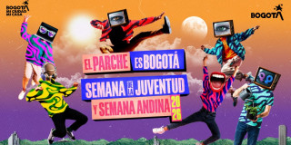 Imagen oficial de la Semana de la Juventud y Semana Andina en Bogotá 2026.