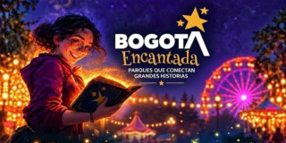 Pieza publicitaria de 'Bogotá Ciudad Encantada'