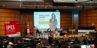 Auditorio de Corferias donde se desarrollo el I Encuentro Internacional de Plazas de Mercado, que incluyó el panel Turismo gastronómico: patrimonio y cultura en las plazas