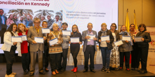 Actores comunitarios durante encuentro 'Justicias en Plural'.
