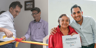 Foto que muestra personas sonriendo 