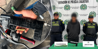 Arma incautada y hombre capturado por atacar a su pareja