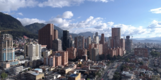 Foto de un paisaje en Bogotá