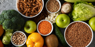 Foto de diferentes tipos de comida 