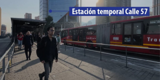 Foto de la estación Calle 57
