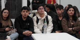 Foto 5 jovenes de la localidad de La Candelaria 