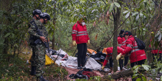 Entidades del Distrito durante nueva intervención en el mirador La Paz.