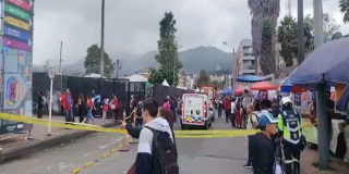 Imagen de aforo en inmediaciones de la av NQS