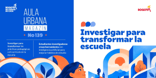 Imagen gráfica con el texto: Aula Urbana Magazin 139 