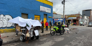 Foto de funcionarios del Distrito en un operativo de limpieza 