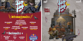 Imagen del Hip Hop al Parque 2026, así como el cartel de artstas nacionales e internacionales.