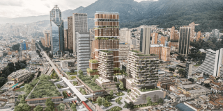 Foto que muestra edificios y calles 