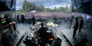 Imagen de una de lss tarimas de Rock al Parque 2026.