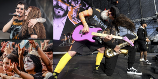 Artistas en el segundo día de Rock al parque