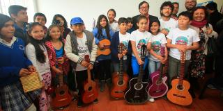Niños de Engativá cuentan con nuevo CLAN de IDARTES