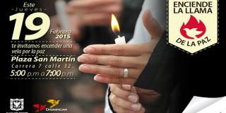 Enciende la llama de la Paz